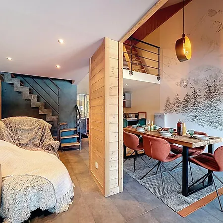 Le Papangue- Appartement-5pers-centre Station Apartment Les Gets