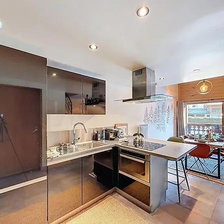 Le Papangue- Appartement-5pers-centre Station 몽트뢰